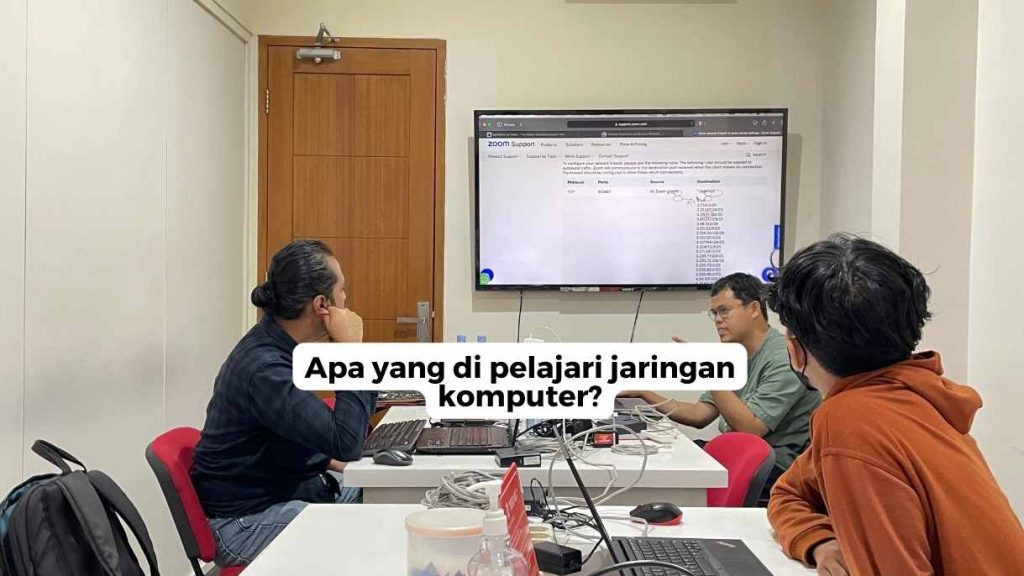 Apa yang di pelajari jaringan komputer