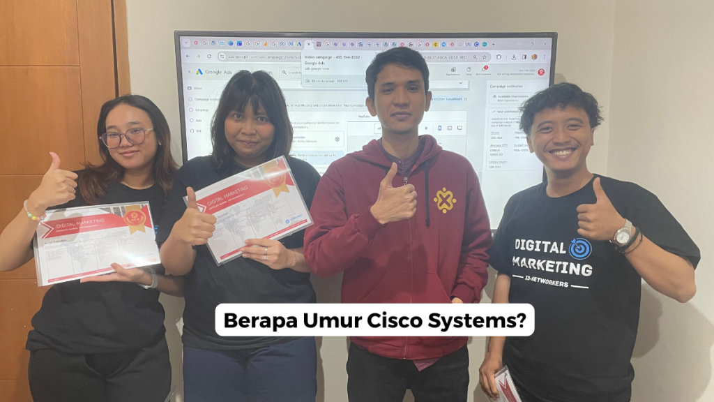 Berapa Umur Cisco Systems